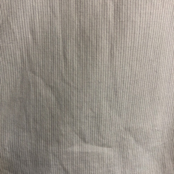 John Varvatos Mens Large fine blue pinstripe button front dress shirt - Picture 4 of 6